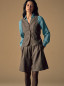Preview: HempAge Hanf Bermuda Shorts - Farbe mocca aus Hanf und Bio-Baumwolle